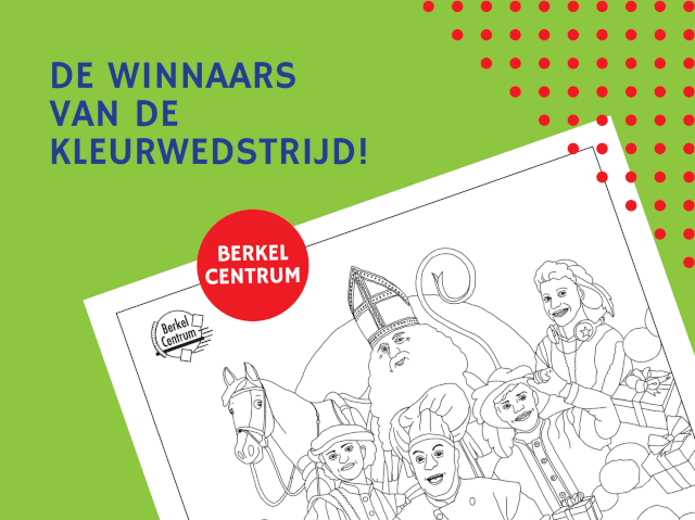 De winnaars van de kleurwedstrijd!