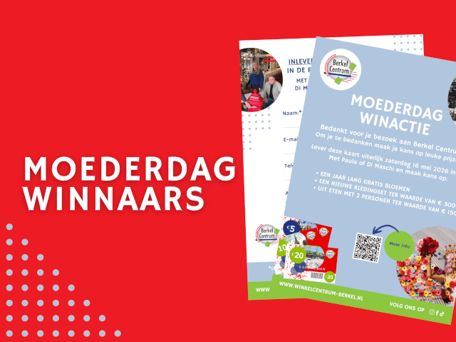 Winnaars Moederdagactie